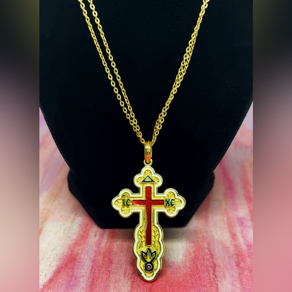 Camrose & Kross JBK Eastern Orthodox Religious Pendant - Picture 5 of 5
